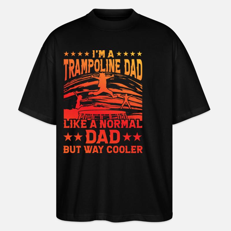 Trampoline - T-shirt bio Blaster 2.0 coupe oversize Stanley/Stella Unisexe - noir