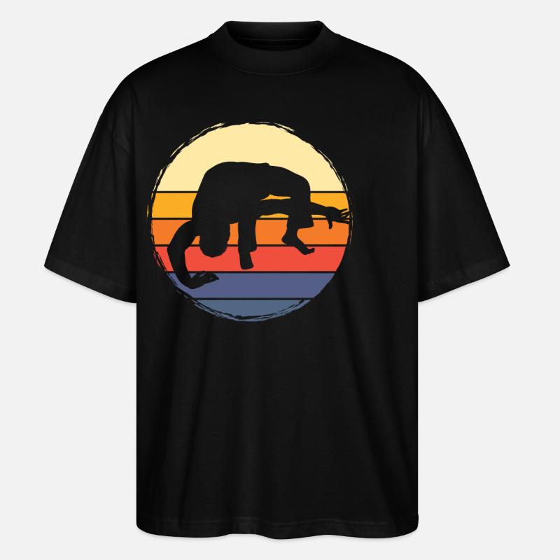 Capoeira - Stanley/Stella Oversized Unisex Organic T-shirt Blaster 2.0 - black