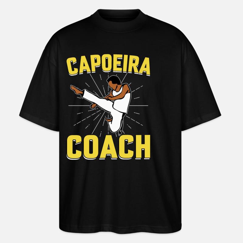 Capoeira Trainer - Stanley/Stella Oversized Unisex Bio T-Shirt Blaster 2.0 - Schwarz