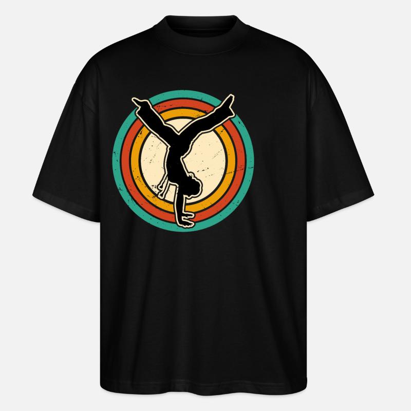 Capoeira - Stanley/Stella Oversized Unisex Bio T-Shirt Blaster 2.0 - Schwarz
