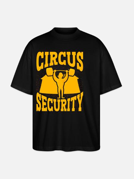 Circus Security - Stanley/Stella Oversized Unisex Organic T-shirt Blaster 2.0 - black