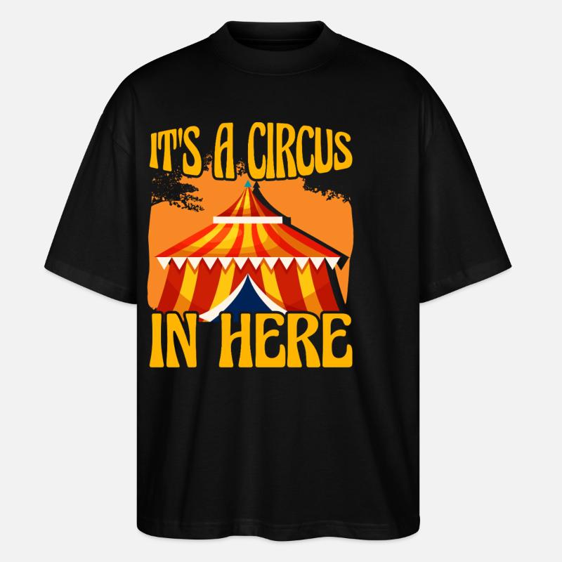 C’est un cirque ici - T-shirt bio Blaster 2.0 coupe oversize Stanley/Stella Unisexe - noir