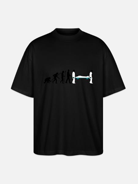 evolution_sanitaeter_09_201602_3c - Stanley/Stella Oversized Unisex Bio T-Shirt Blaster 2.0 - Schwarz