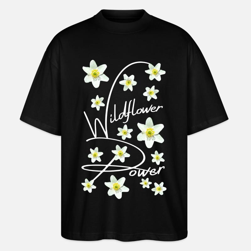 ANÉMONE SYLVIE - T-shirt bio Blaster 2.0 coupe oversize Stanley/Stella Unisexe - noir