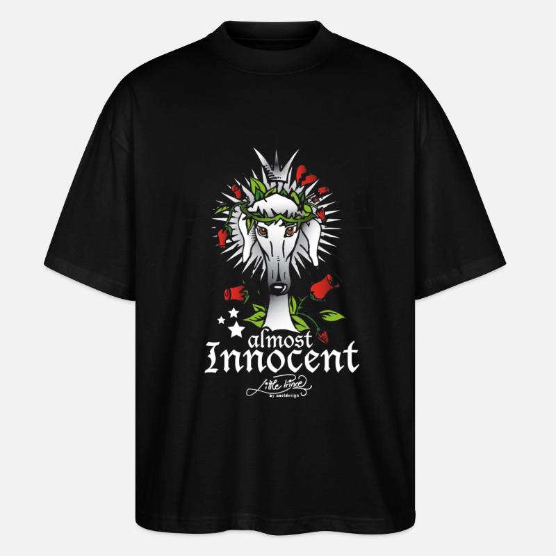 almost_innocent_negativ - Stanley/Stella Oversized Unisex Bio T-Shirt Blaster 2.0 - Schwarz