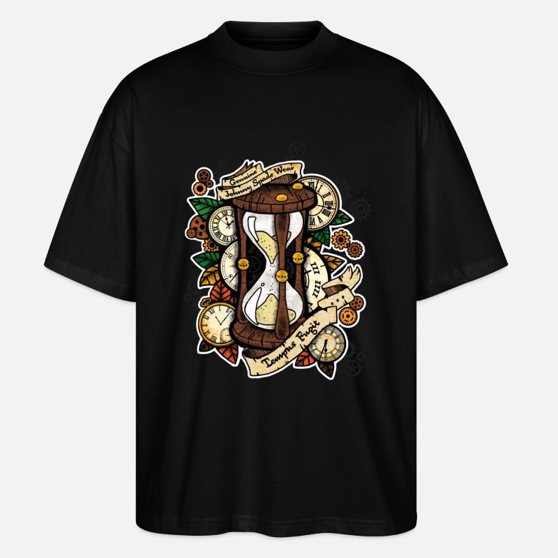 tempus - Stanley/Stella Oversized Unisex Bio T-Shirt Blaster 2.0 - Schwarz