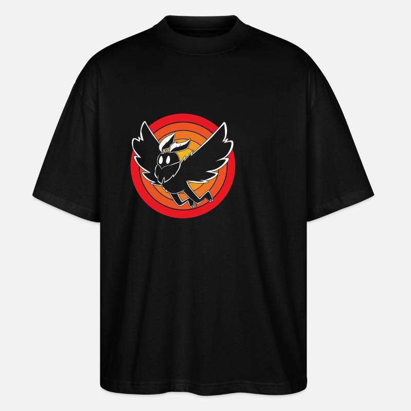 Mottenmann - Stanley/Stella Oversized Unisex Bio T-Shirt Blaster 2.0 - Schwarz