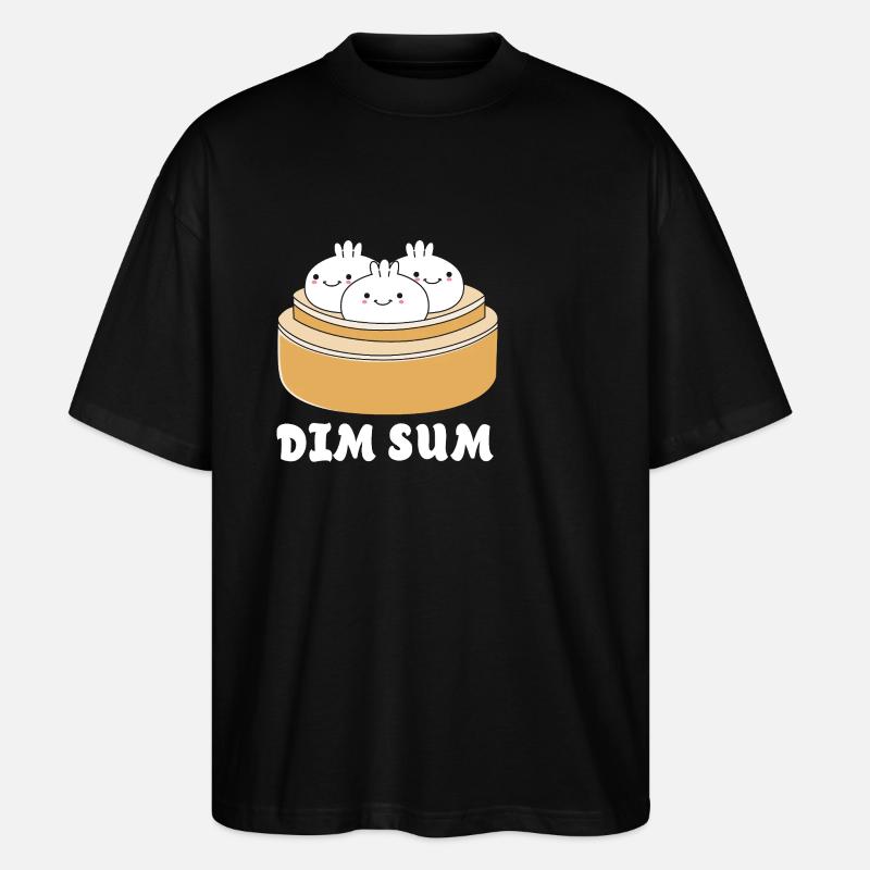 Dim Sum - Stanley/Stella Oversized Unisex Bio T-Shirt Blaster 2.0 - Schwarz
