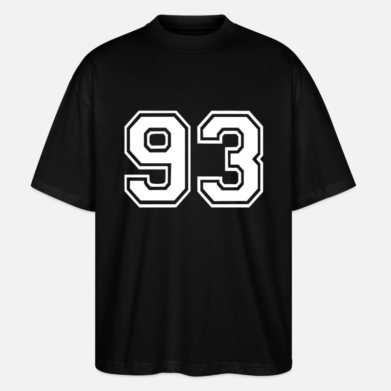93 - Stanley/Stella Oversized Unisex Bio T-Shirt Blaster 2.0 - Schwarz