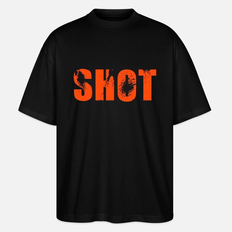 shot - Stanley/Stella Oversized Unisex Bio T-Shirt Blaster 2.0 - Schwarz