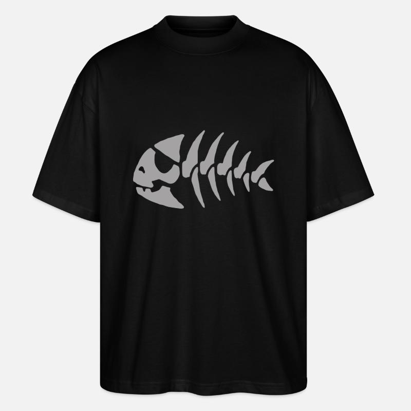 Poisson Arrete - Stanley/Stella Oversized Unisex Bio T-Shirt Blaster 2.0 - Schwarz