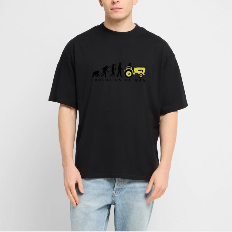 evolution_bauer_mit_traktor_032013_a_2c T-shirt bio Blaster 2.0 coupe oversize Stanley/Stella Unisexe