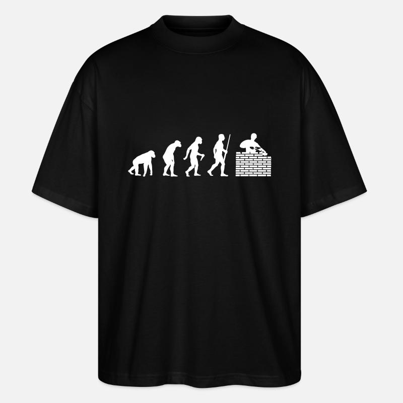 Mason Evolution - Stanley/Stella Oversized Unisex Bio T-Shirt Blaster 2.0 - Schwarz