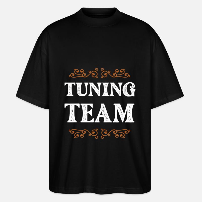 Tuning Team - Stanley/Stella Oversized Unisex Bio T-Shirt Blaster 2.0 - Schwarz