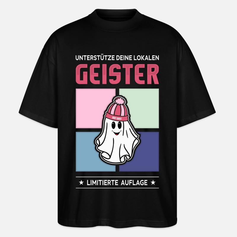 Alcool - T-shirt bio Blaster 2.0 coupe oversize Stanley/Stella Unisexe - noir