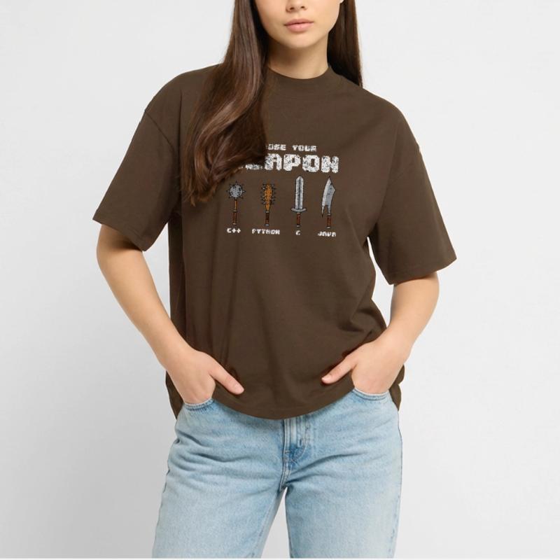 C ++ Phyton C Programmeur Logiciel Java Codeur Joke T-shirt bio Blaster 2.0 coupe oversize Stanley/Stella Unisexe