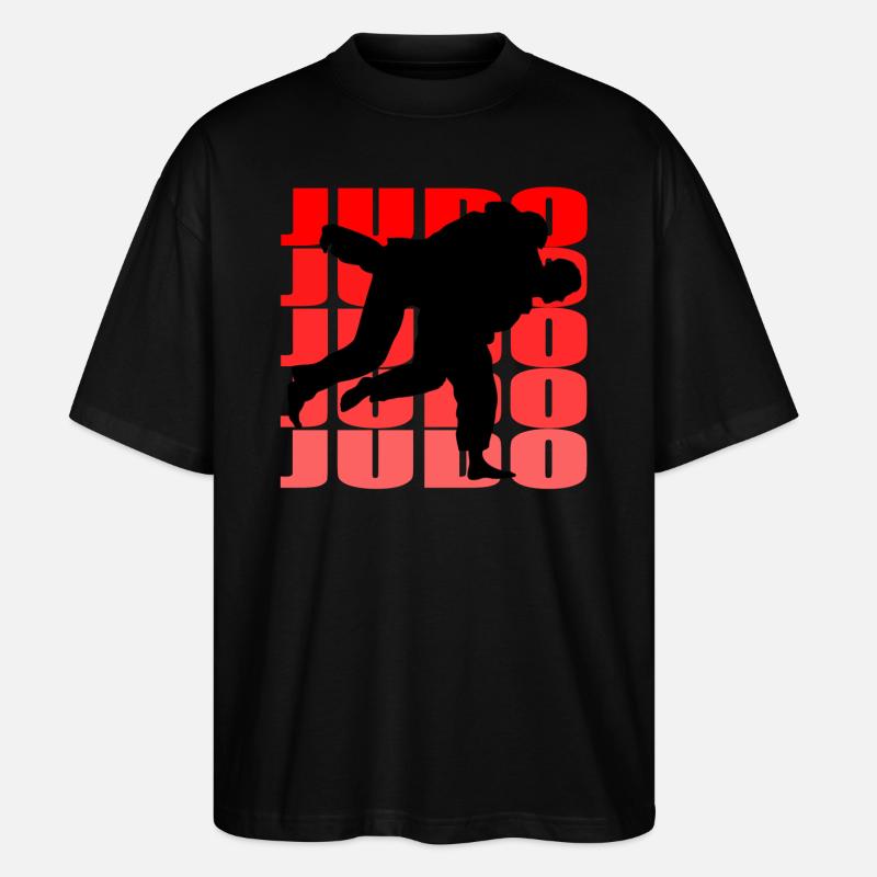 Judo - Stanley/Stella Oversized Unisex Organic T-shirt Blaster 2.0 - black