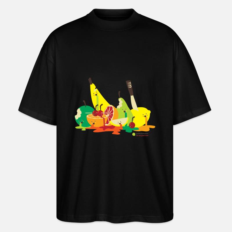 murderedfruit - Stanley/Stella Oversized Unisex Organic T-shirt Blaster 2.0 - black