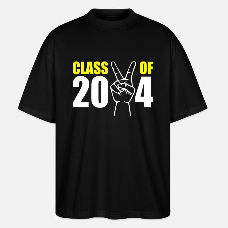 Class of 2024 - Stanley/Stella Oversized Unisex Bio T-Shirt Blaster 2.0 - Schwarz