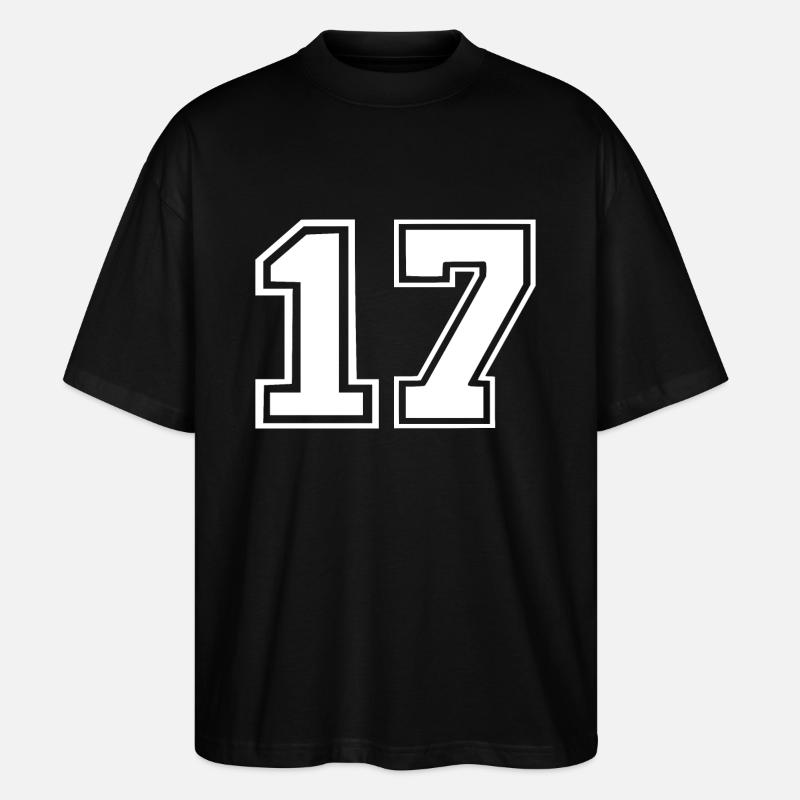 17 - Stanley/Stella Oversized Unisex Bio T-Shirt Blaster 2.0 - Schwarz