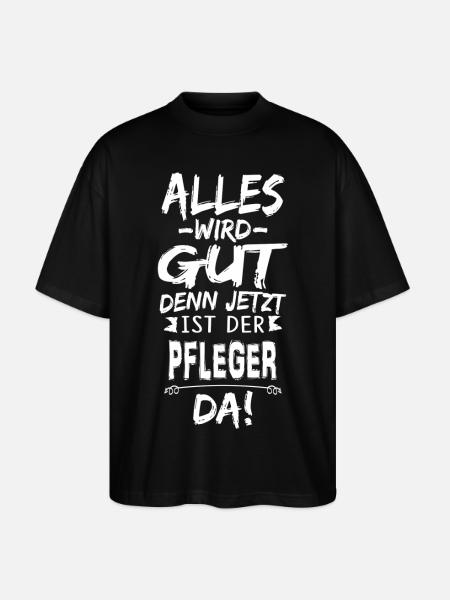 PFLEGER - Stanley/Stella Oversized Unisex Bio T-Shirt Blaster 2.0 - Schwarz