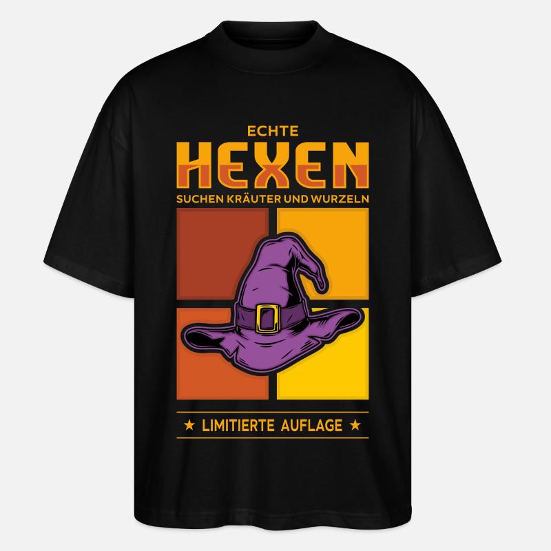 Hexen - Stanley/Stella Oversized Unisex Bio T-Shirt Blaster 2.0 - Schwarz