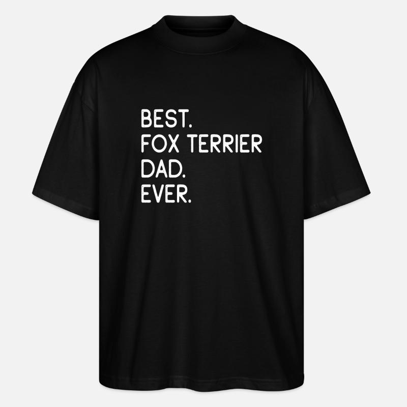 Foxterrier Fox Terrier - T-shirt bio Blaster 2.0 coupe oversize Stanley/Stella Unisexe - noir