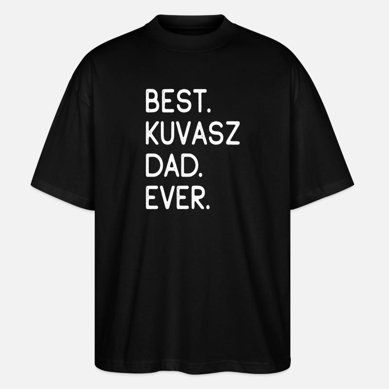Kuvasz - Stanley/Stella Oversized Unisex Bio T-Shirt Blaster 2.0 - Schwarz