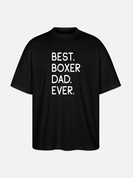 Boxer - Stanley/Stella Oversized Unisex Organic T-shirt Blaster 2.0 - black