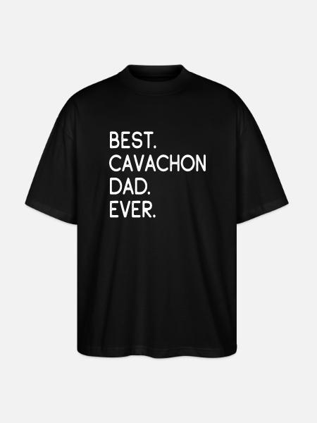 Cavachon - Stanley/Stella Oversized Unisex Organic T-shirt Blaster 2.0 - black