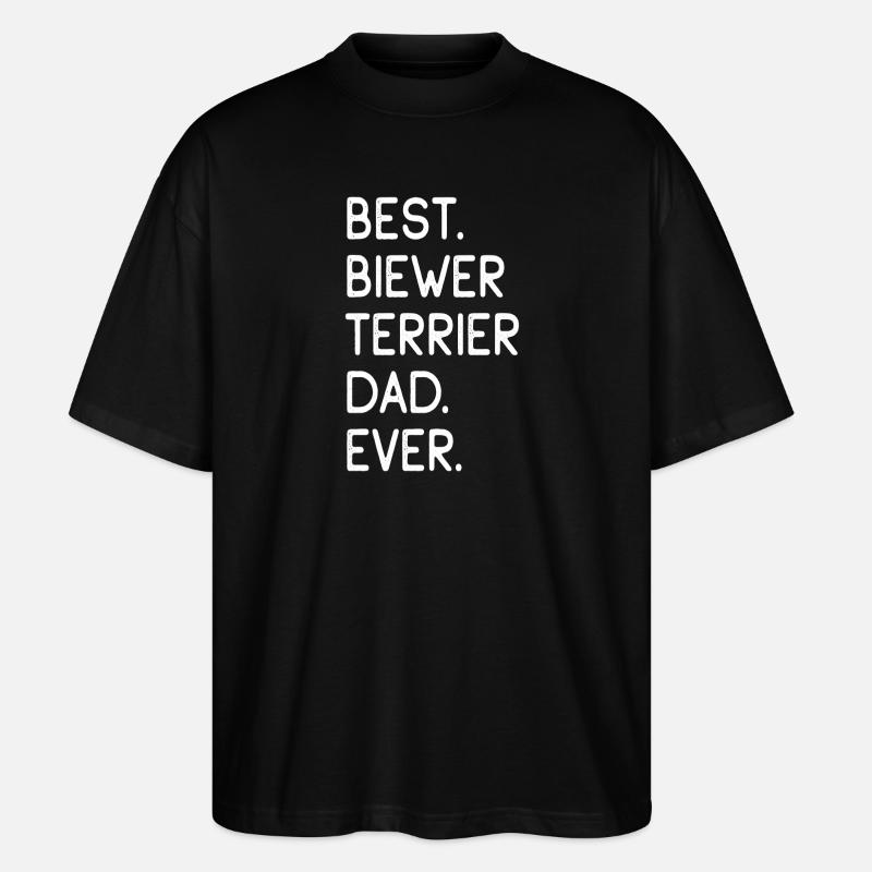 Biewer Terrier - T-shirt bio Blaster 2.0 coupe oversize Stanley/Stella Unisexe - noir