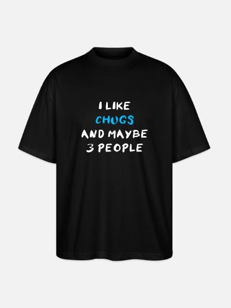Chug - Stanley/Stella Oversized Unisex Organic T-shirt Blaster 2.0 - black