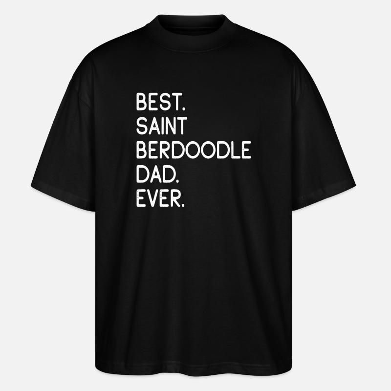 Saint Berdoodle - Stanley/Stella Oversized Unisex Bio T-Shirt Blaster 2.0 - Schwarz