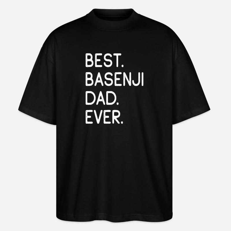 Basenji - Stanley/Stella Oversized Unisex Bio T-Shirt Blaster 2.0 - Schwarz