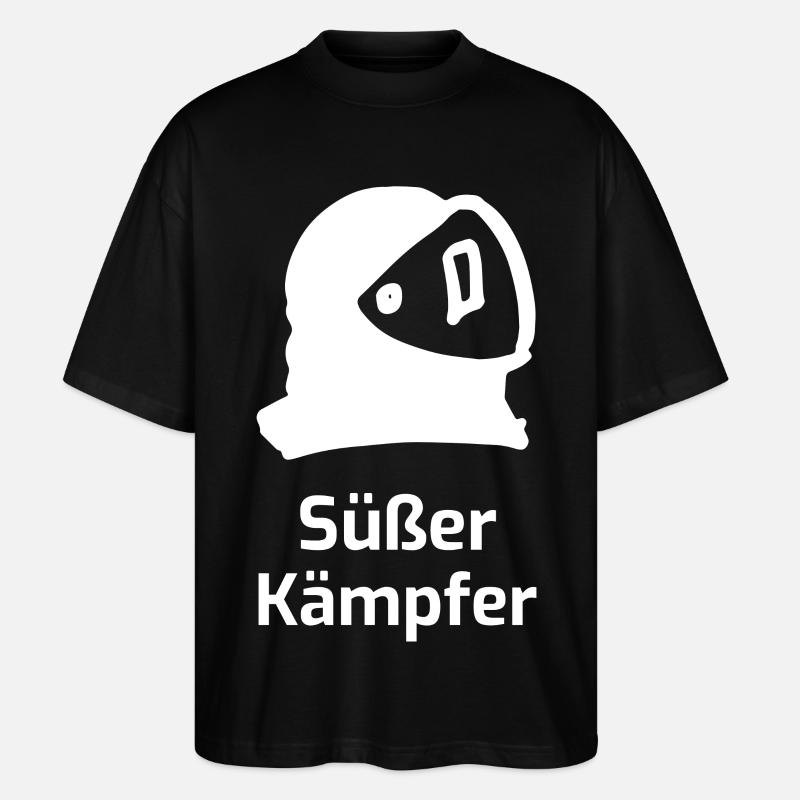 Kampfer - Stanley/Stella Oversized Unisex Bio T-Shirt Blaster 2.0 - Schwarz