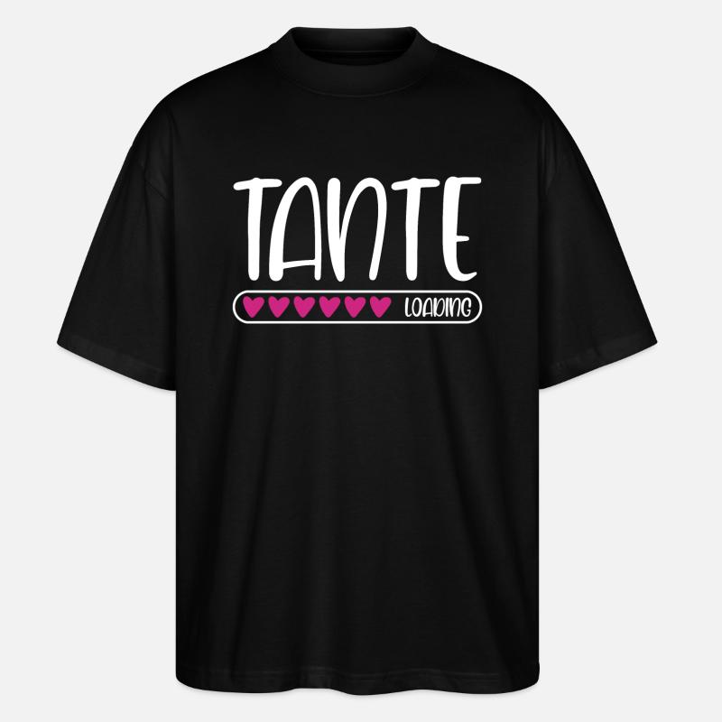 Tante loading - Stanley/Stella Oversized Unisex Bio T-Shirt Blaster 2.0 - Schwarz