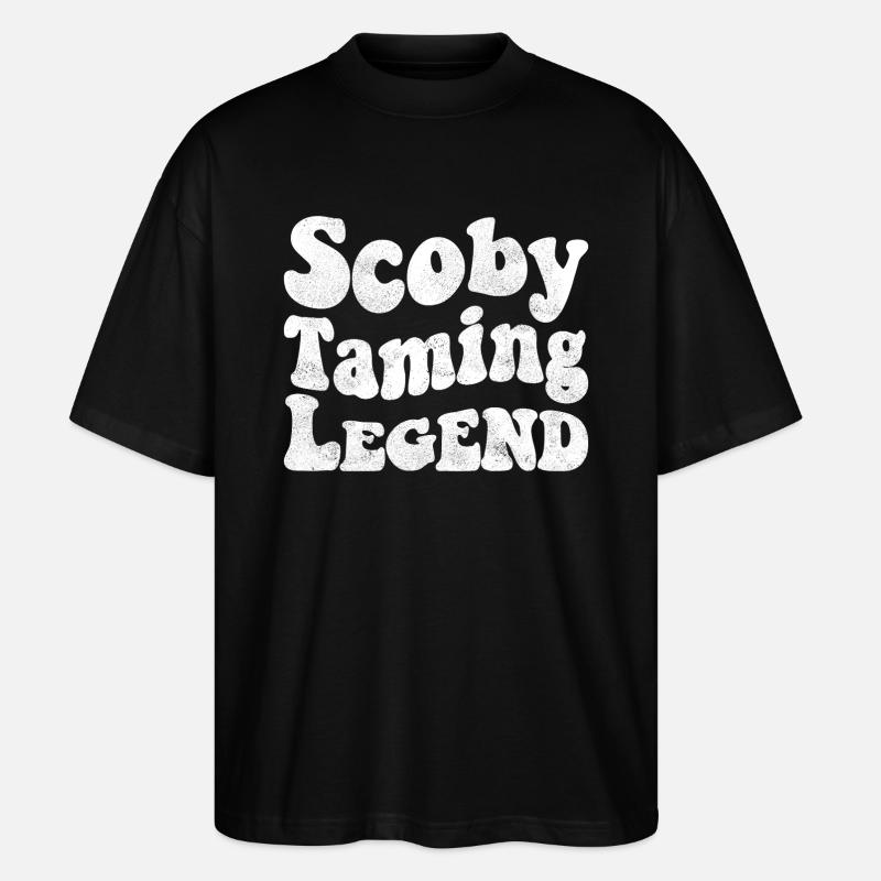 Scoby Taming Legend - Stanley/Stella Oversized Unisex Organic T-shirt Blaster 2.0 - black