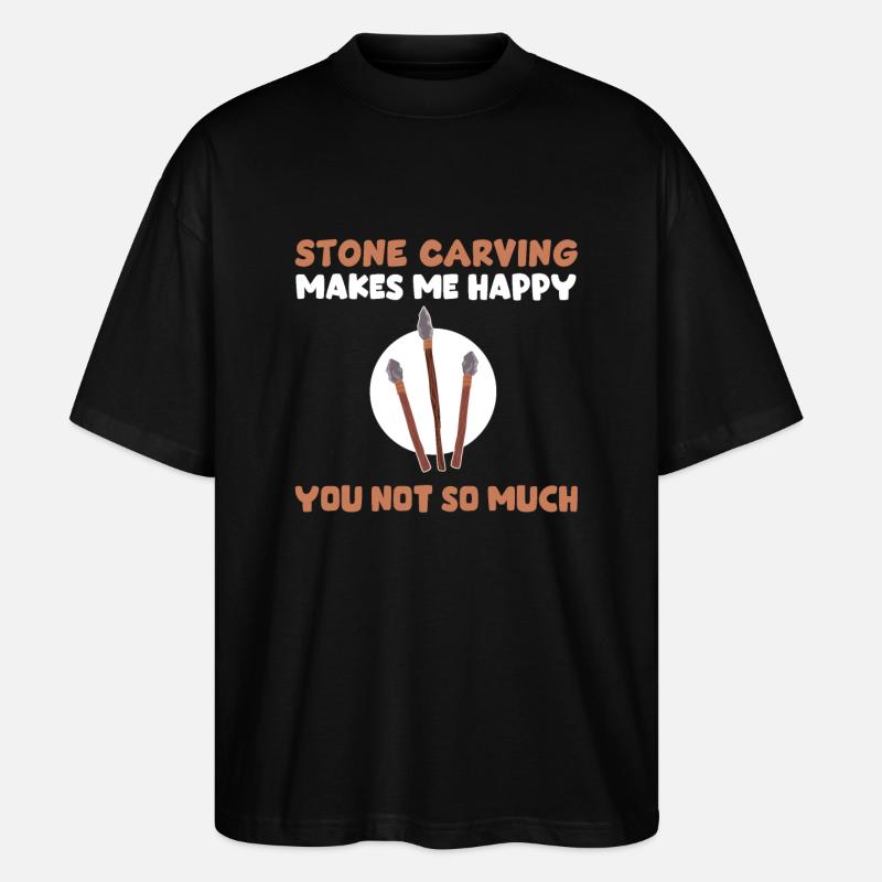Stonemasonry - Stanley/Stella Oversized Unisex Organic T-shirt Blaster 2.0 - black