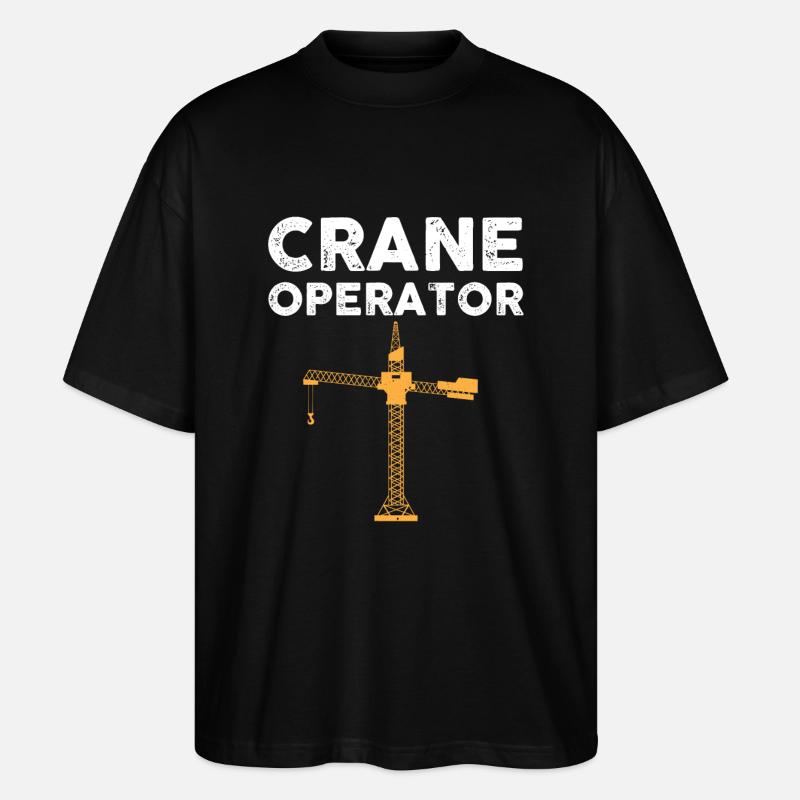 Grutier - T-shirt bio Blaster 2.0 coupe oversize Stanley/Stella Unisexe - noir