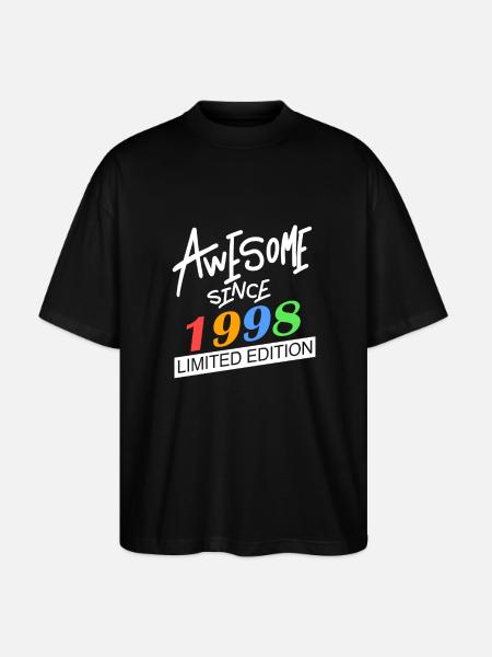1998 - Stanley/Stella Oversized Unisex Organic T-shirt Blaster 2.0 - black