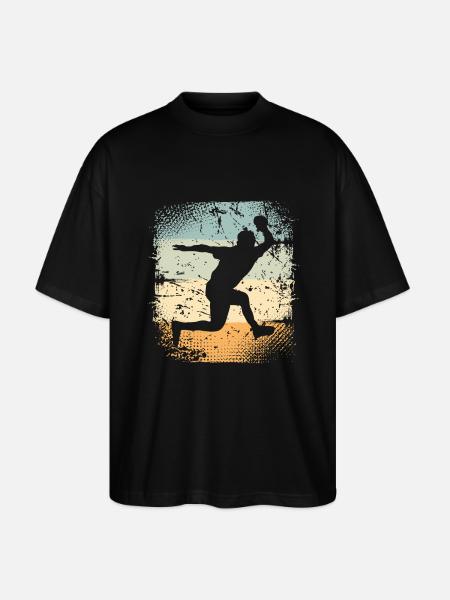 Ping-pong - T-shirt bio Blaster 2.0 coupe oversize Stanley/Stella Unisexe - noir