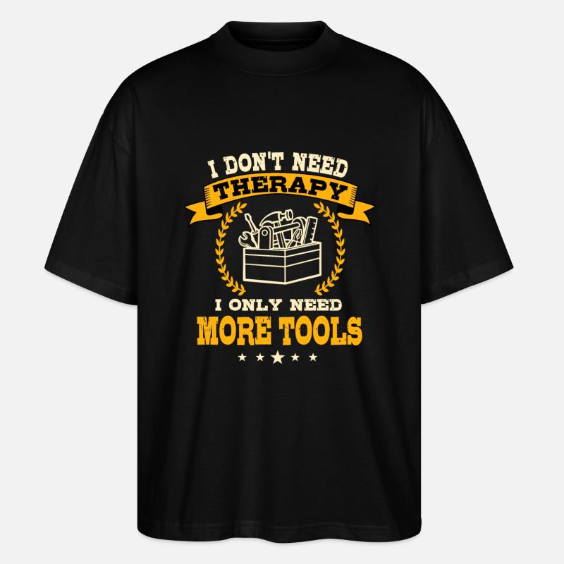Tools - Stanley/Stella Oversized Unisex Organic T-shirt Blaster 2.0 - black