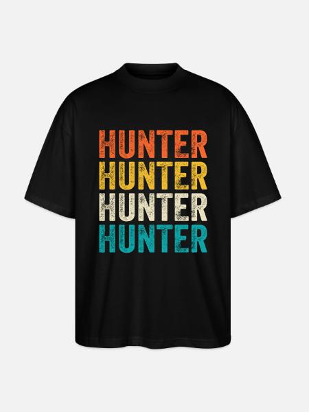 Chasseurs de chasse - T-shirt bio Blaster 2.0 coupe oversize Stanley/Stella Unisexe - noir