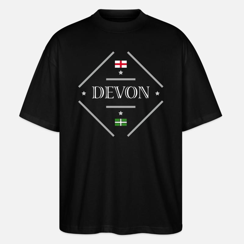 Devon - Stanley/Stella Oversized Unisex Bio T-Shirt Blaster 2.0 - Schwarz