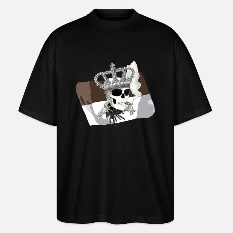 Fanshirt - Stanley/Stella Oversized Unisex Bio T-Shirt Blaster 2.0 - Schwarz