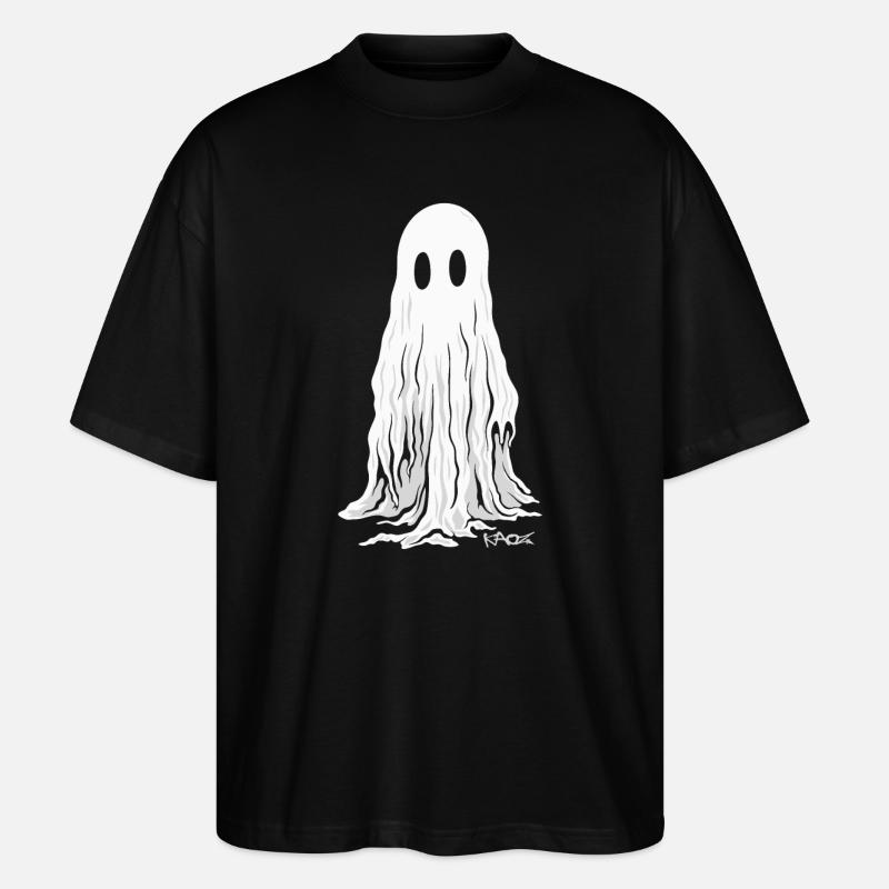 The Blanket Ghost - Stanley/Stella Oversized Unisex Organic T-shirt Blaster 2.0 - black