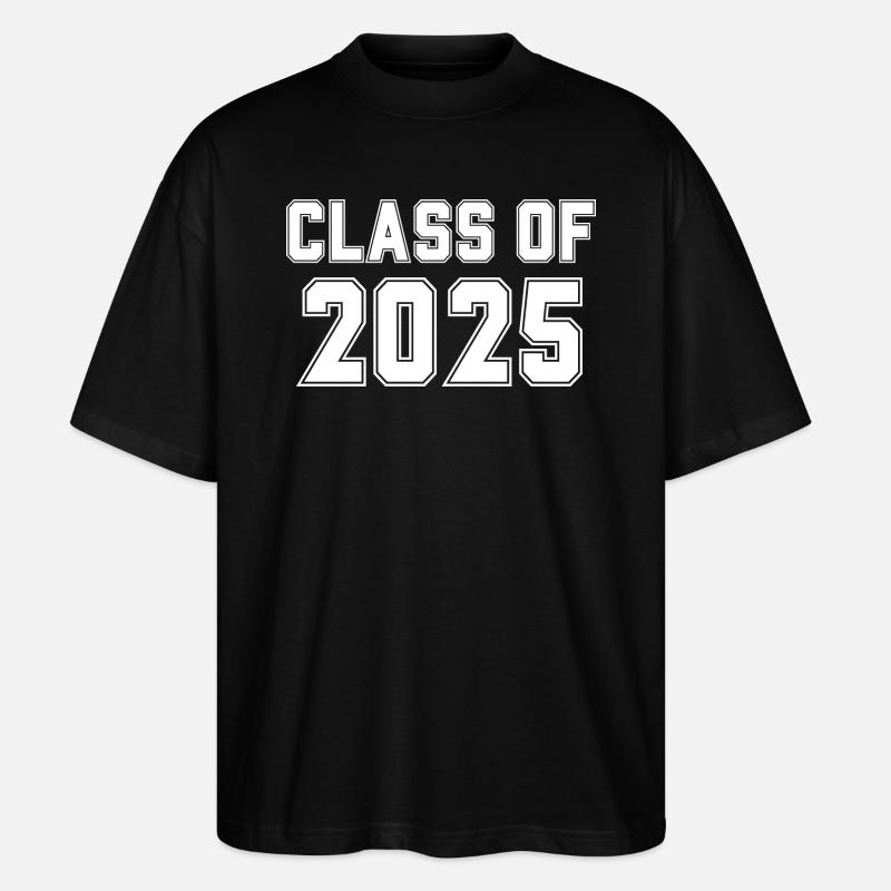 Classe de 2025 - T-shirt bio Blaster 2.0 coupe oversize Stanley/Stella Unisexe - noir