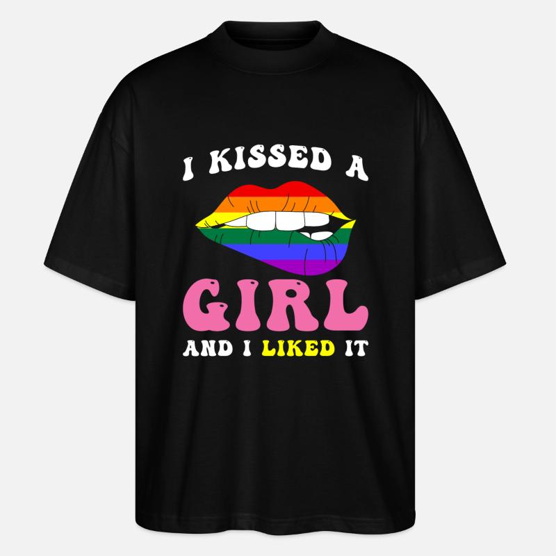 LGBTQ Phrase de la légune - T-shirt bio Blaster 2.0 coupe oversize Stanley/Stella Unisexe - noir