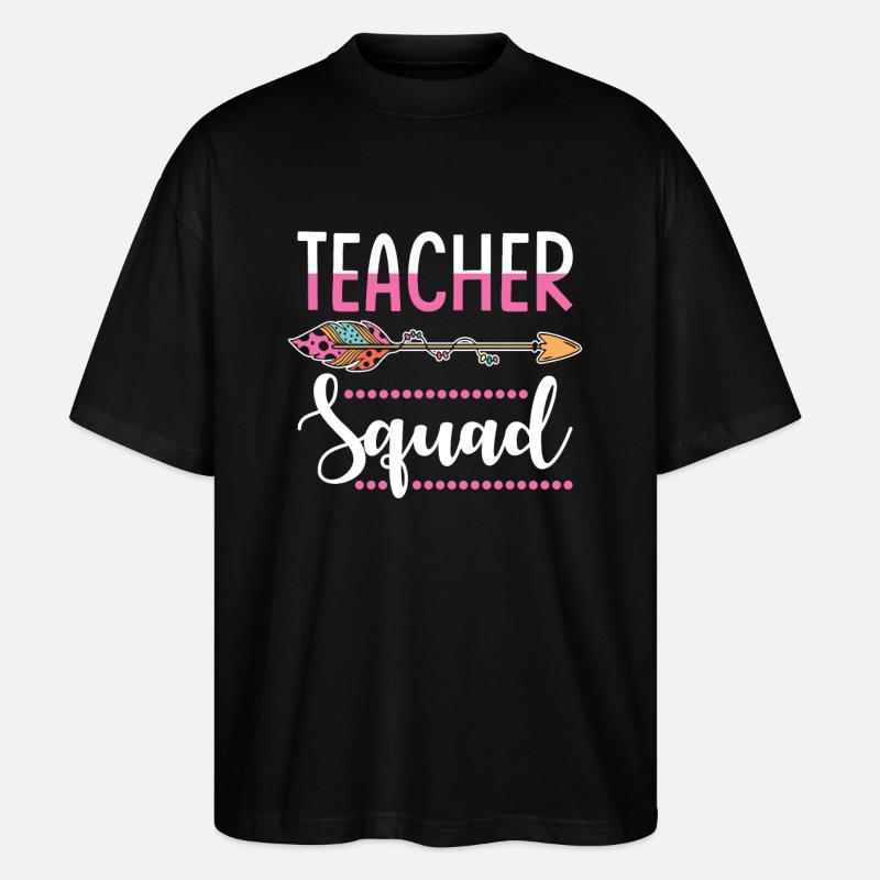 groupe d'enseignants - T-shirt bio Blaster 2.0 coupe oversize Stanley/Stella Unisexe - noir