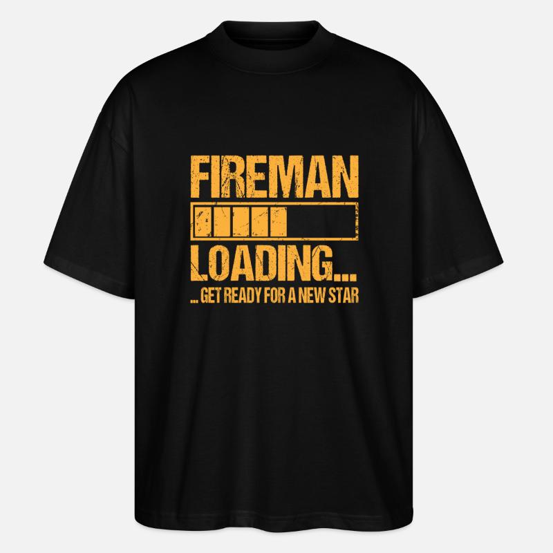 Firefighter loading Firefighter Training - Stanley/Stella Oversized Unisex Organic T-shirt Blaster 2.0 - black